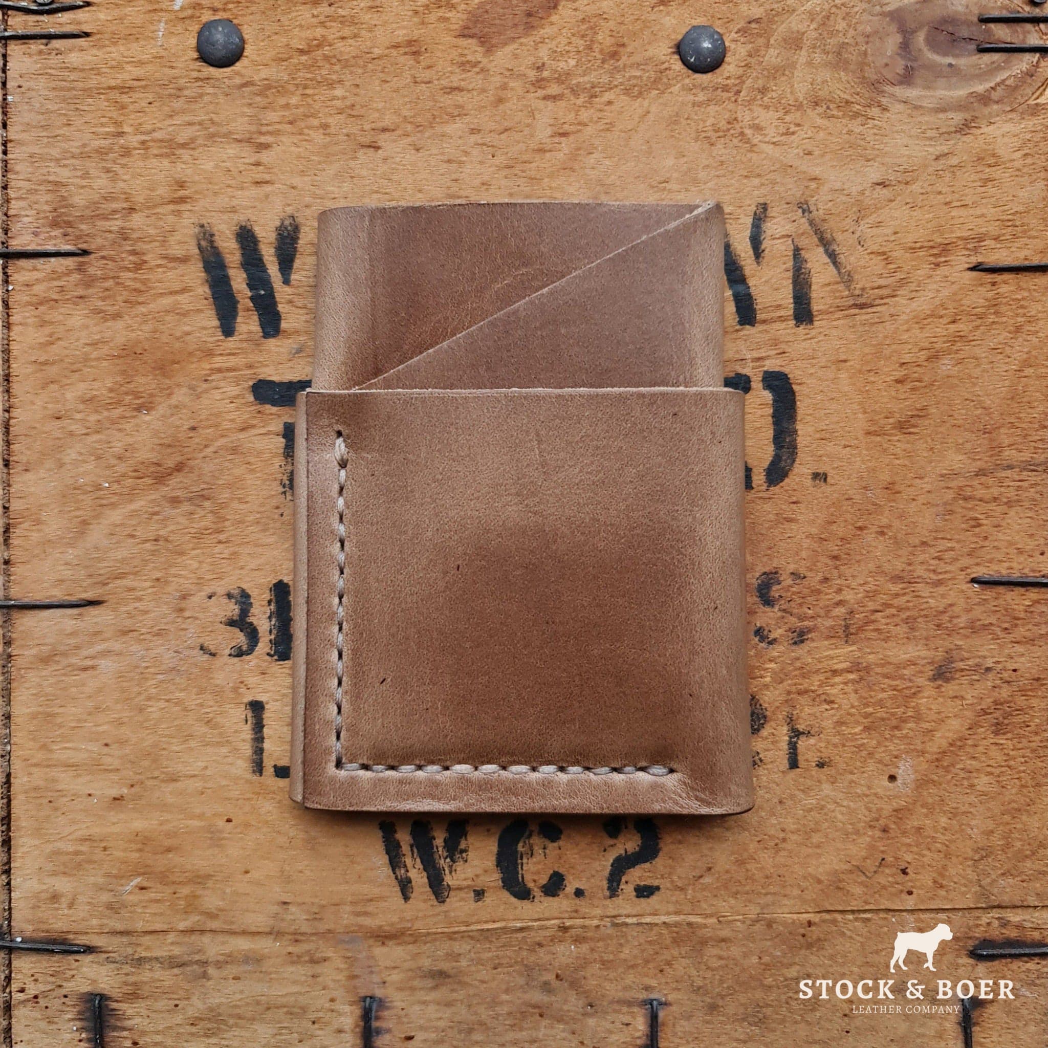 The Trekker Wallet by Stock & Boer Leather Co.