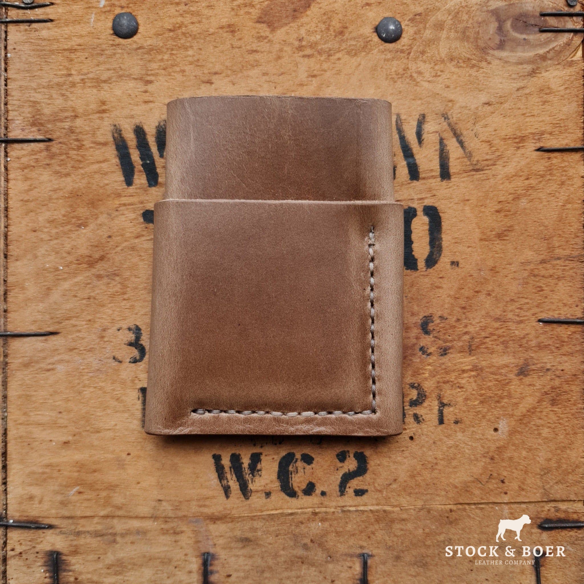 The Trekker Wallet by Stock & Boer Leather Co.
