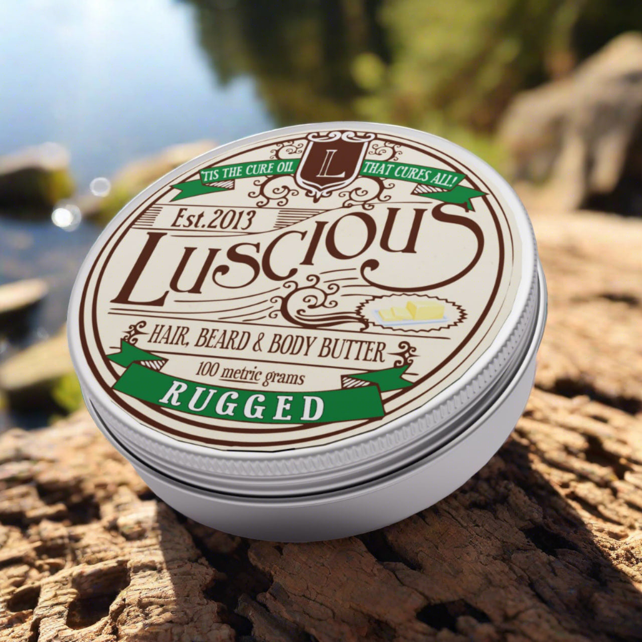Lamberts Super Soft Beard Butter, rugged scent
