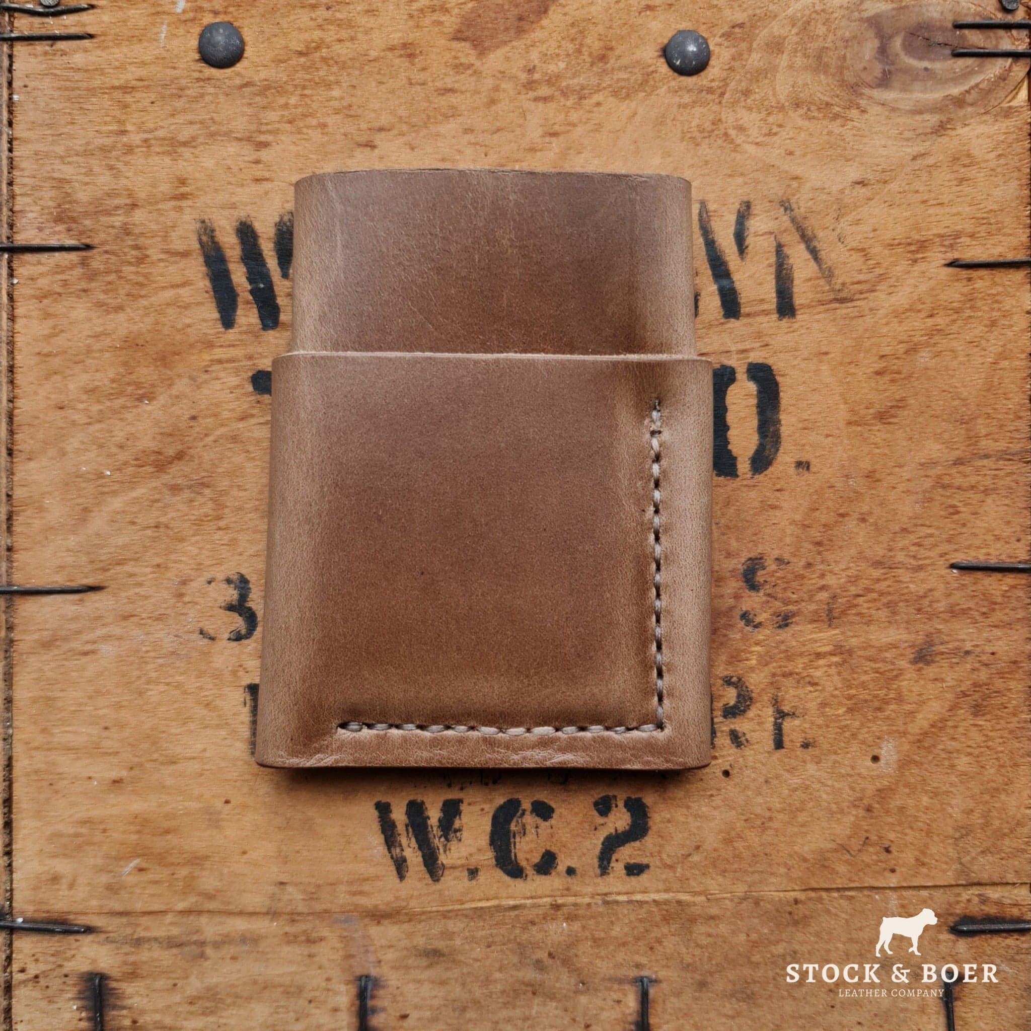 The Trekker Wallet by Stock &amp; Boer Leather Co.