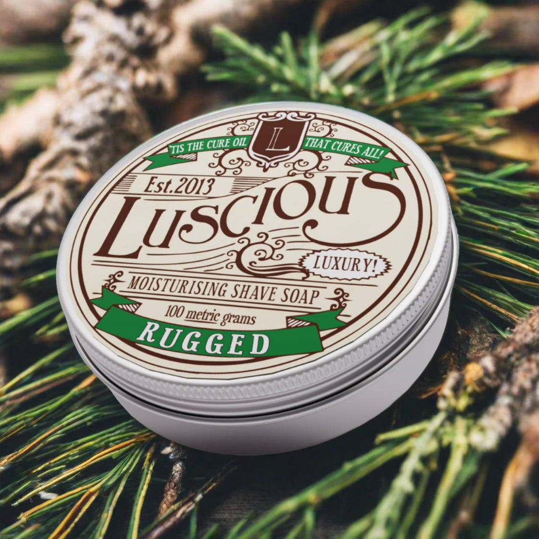 Rugged Luxury Shaving Soap