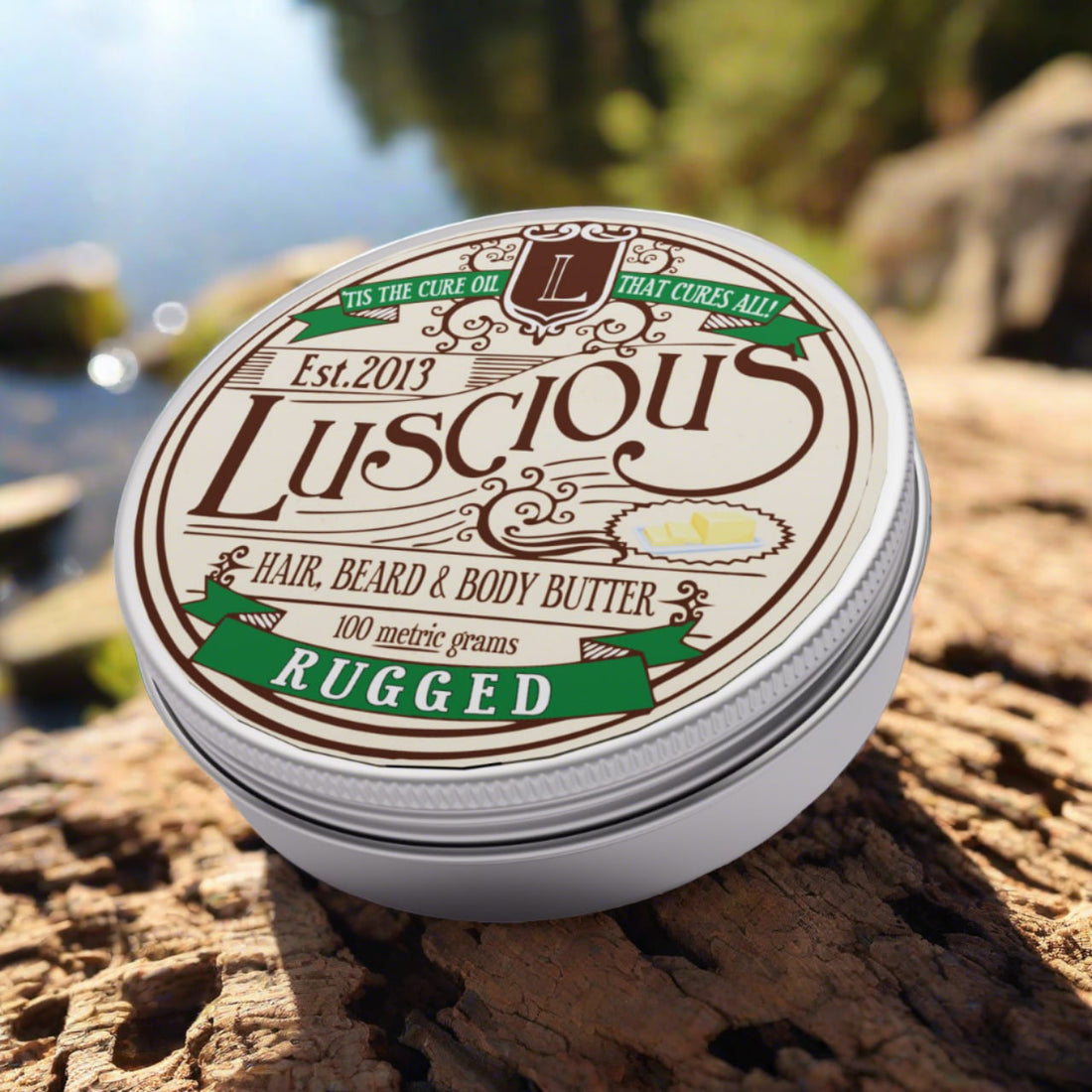 Lamberts Super Soft Beard Butter, rugged scent